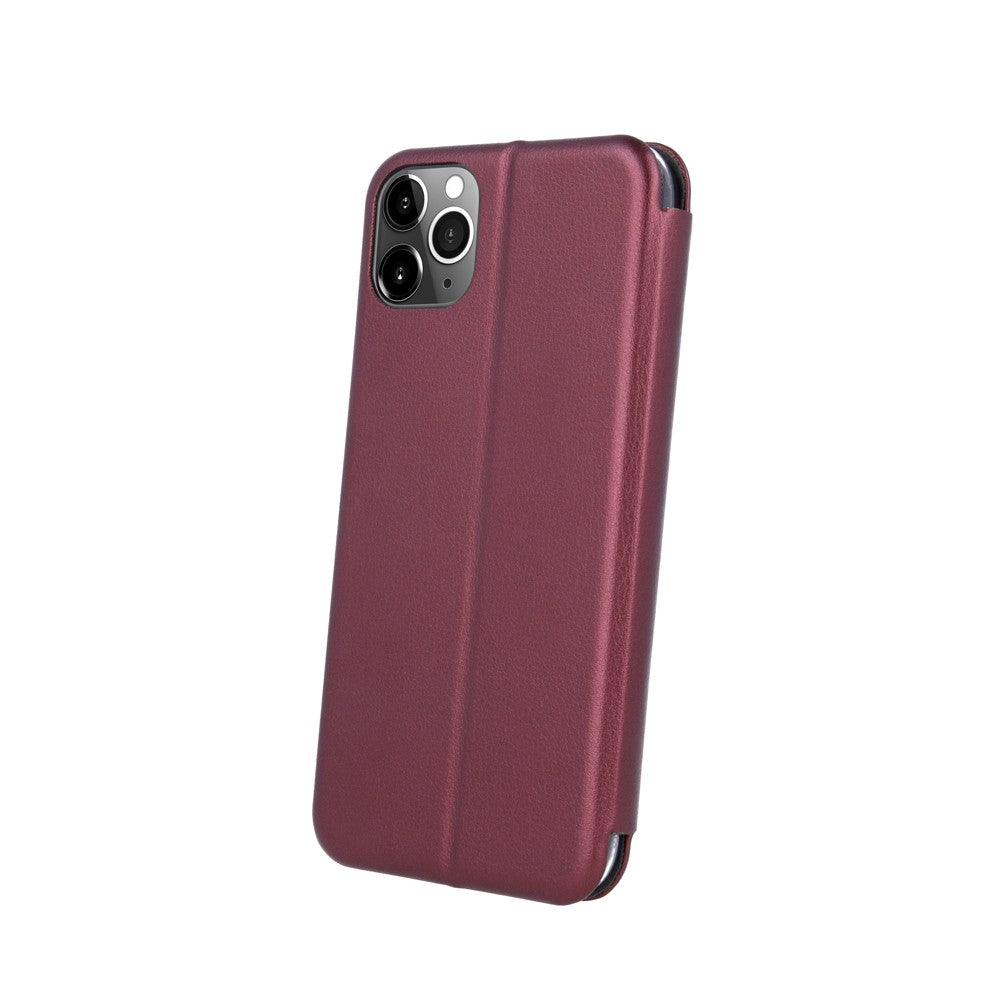 Husa de protectie Flippy compatibila cu Apple iPhone 7/8/SE 2020 Magnet Book Case Bordo - vivimall.ro