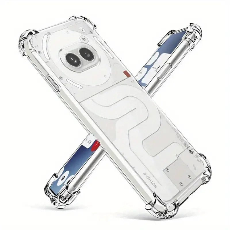 Husa de Protectie, Flippy, Compatibila cu Nothing Phone 2A, TPU Antisoc, Protectie Colturi, 1.5 mm Transparent - vivimall.ro