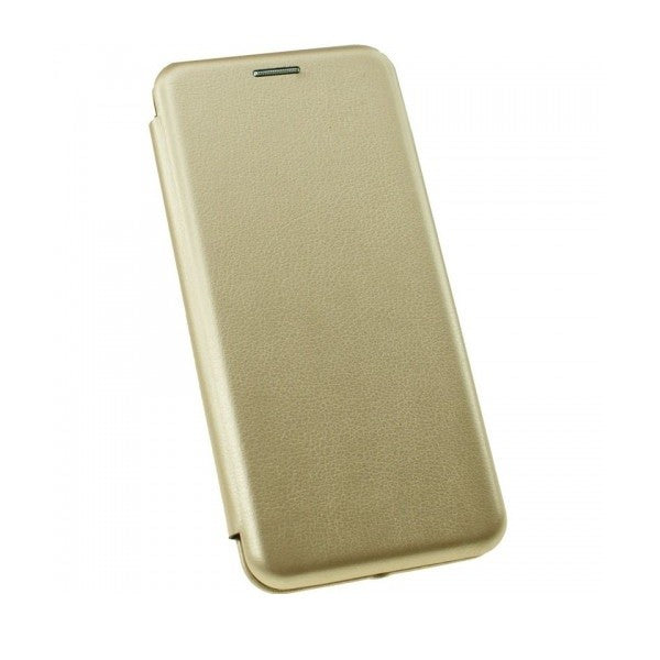 Husa de protectie Flippy compatibila cu Samsung Galaxy A20 E Magnet Book Case Auriu - vivimall.ro
