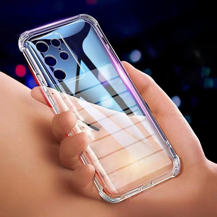 Husa de Protectie, Vivimall, Compatibila cu Samsung Galaxy A35 5G, TPU Antisoc, Protectie Colturi, 1.5 mm Transparent - vivimall.ro
