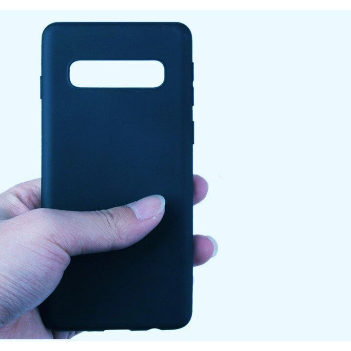 Husa de protectie Flippy compatibila cu Samsung Galaxy S10 Plus Matte Tpu Albastru inchis - vivimall.ro