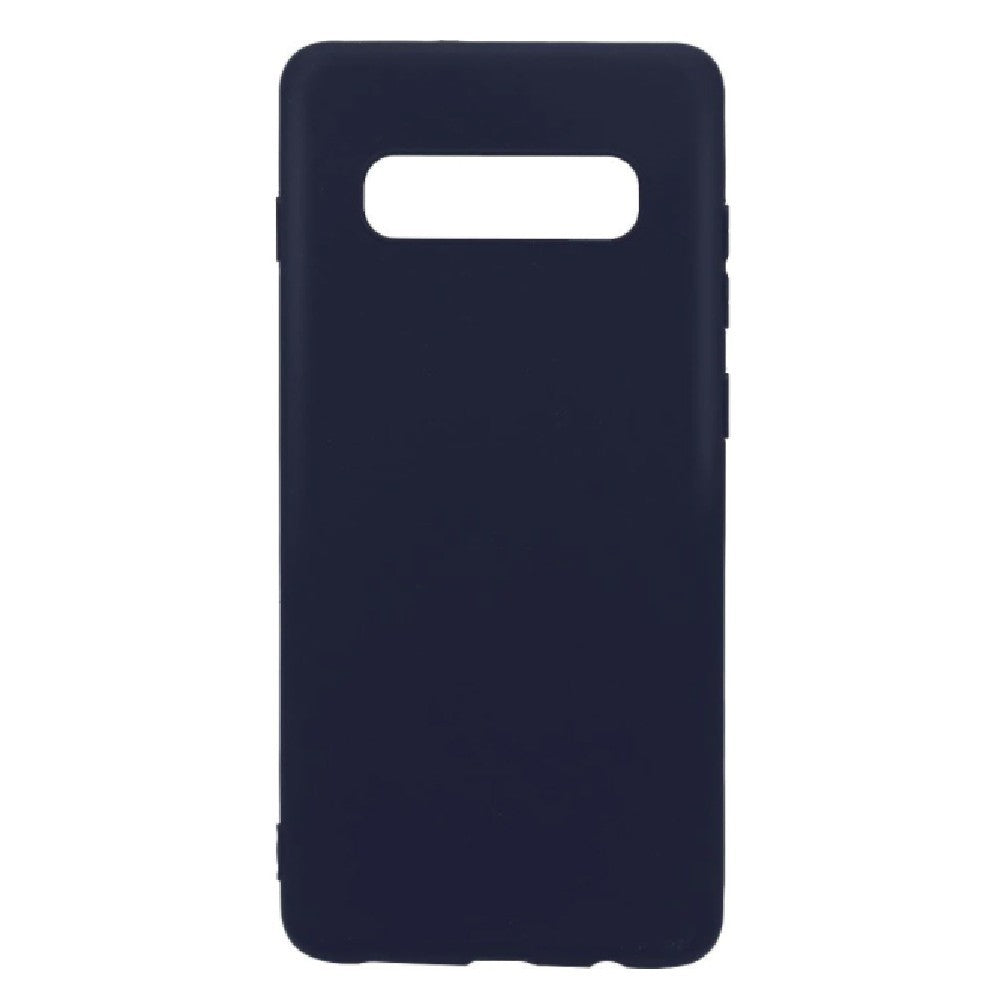 Husa de protectie Flippy compatibila cu Samsung Galaxy S10 Plus Matte Tpu Albastru inchis - vivimall.ro