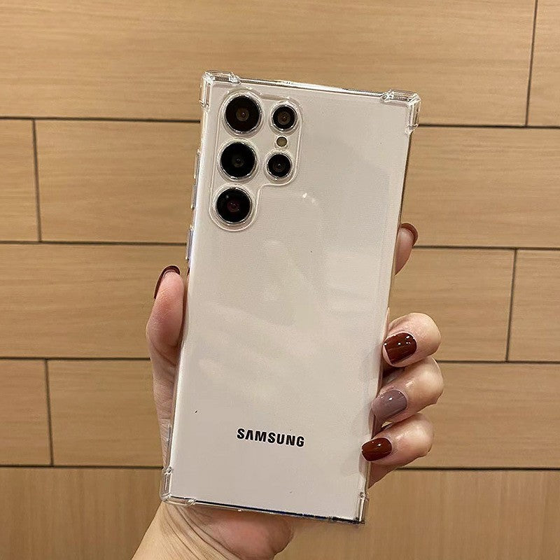 Husa de Protectie, Flippy, Compatibila cu Samsung Galaxy S24 FE, TPU Antisoc, Protectie Colturi, 1.5 mm Transparent - vivimall.ro