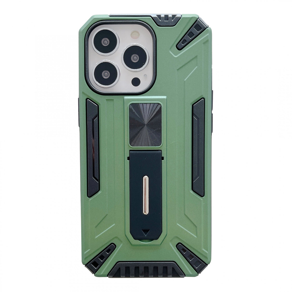 Husa de protectie Flippy pentru Apple iPhone 13 Defender Sergeant Brave cu suport,Verde - vivimall.ro