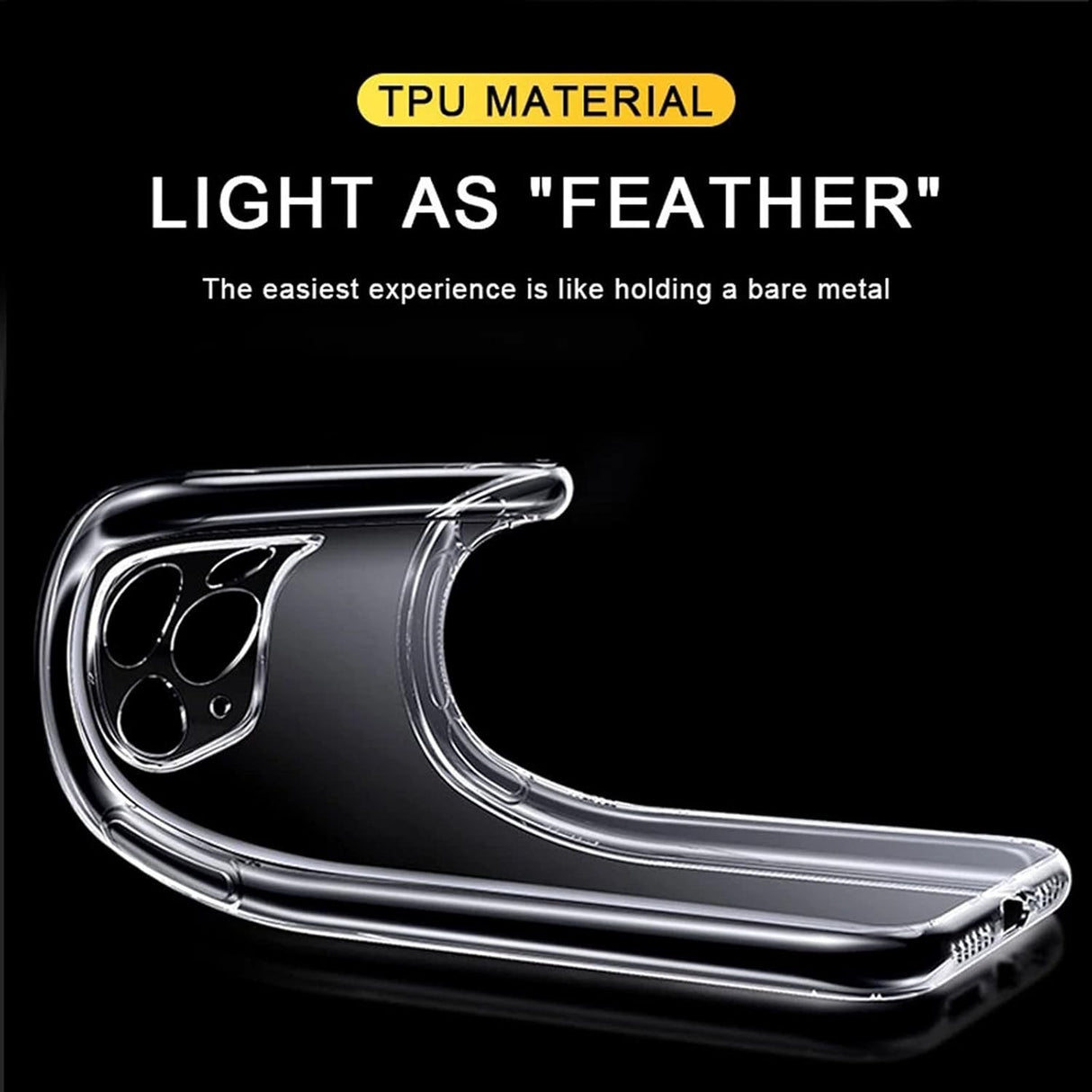 Husa de Protectie, Vivimall, pentru Apple iPhone 16 Pro Max, TPU, Antisoc, Rezistenta la Impact, Protectie Camera, Transparenta - vivimall.ro