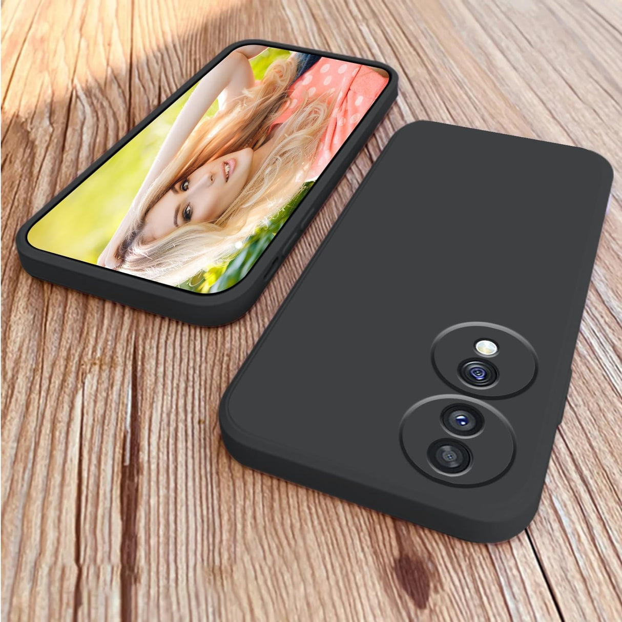 Husa de Protectie, Vivimall, pentru Honor 70, Liquid Silicone, cu Microfibra pe Interior, Protectie Antisoc, Compatibil Incarcare Wireless, Negru - vivimall.ro
