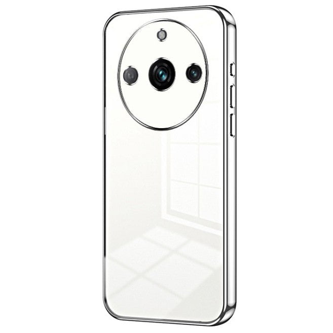 Husa de Protectie, Vivimall, pentru Realme 11 Pro+, TPU Protect Plus, cu Dust Plug, Transparent - vivimall.ro