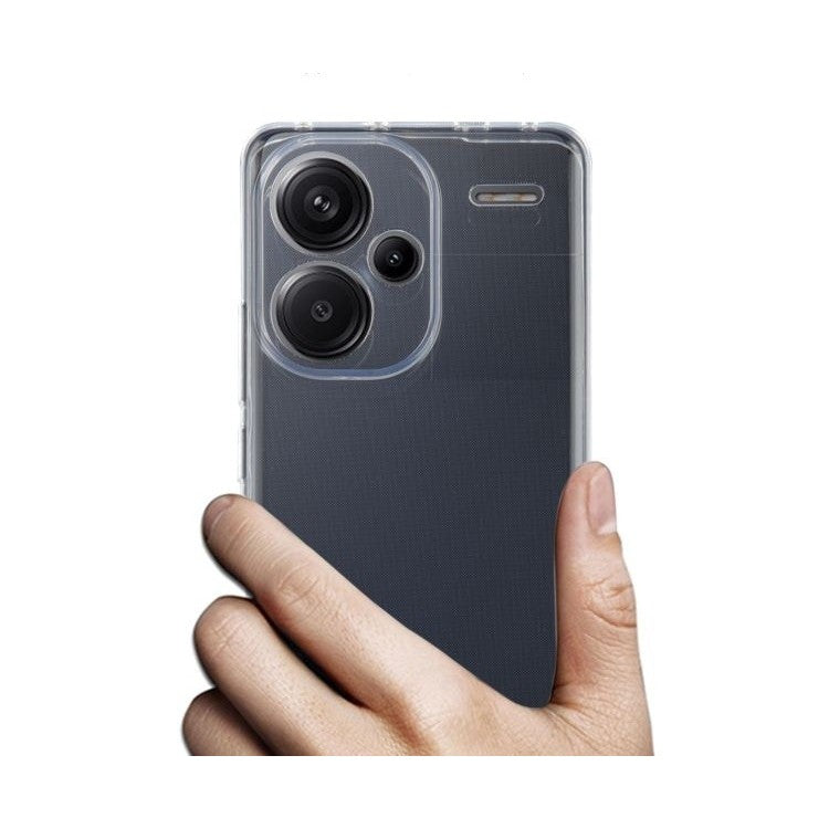 Husa Telefon, Flippy, Compatibila Xiaomi 14 5G, Carcasa TPU, Protectie Camere, 1.5 mm, Transparent - vivimall.ro