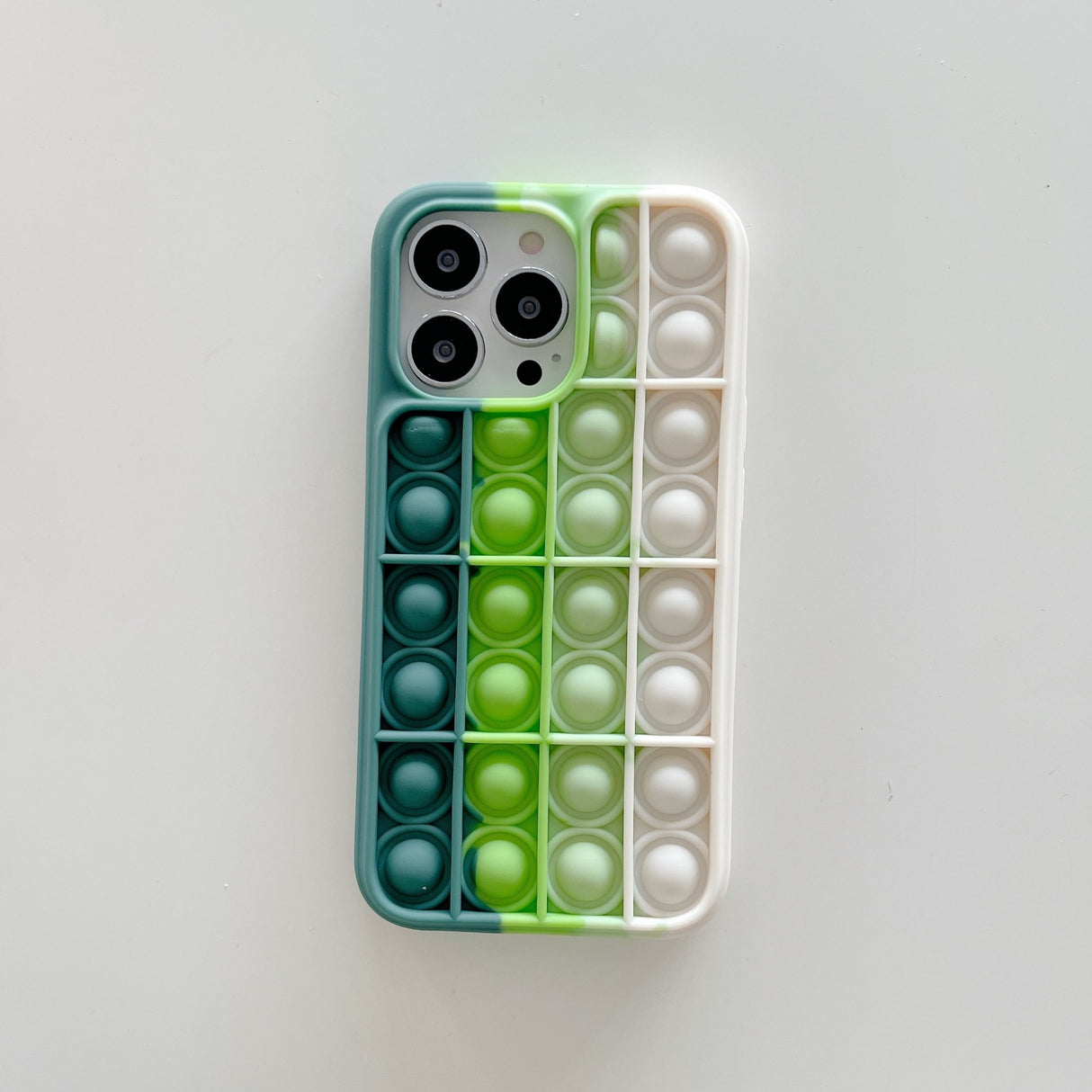 Husa de protectie Vivimall Pop It compatibila cu Apple iPhone 13 Pro Max,Model 3,Multicolor - vivimall.ro