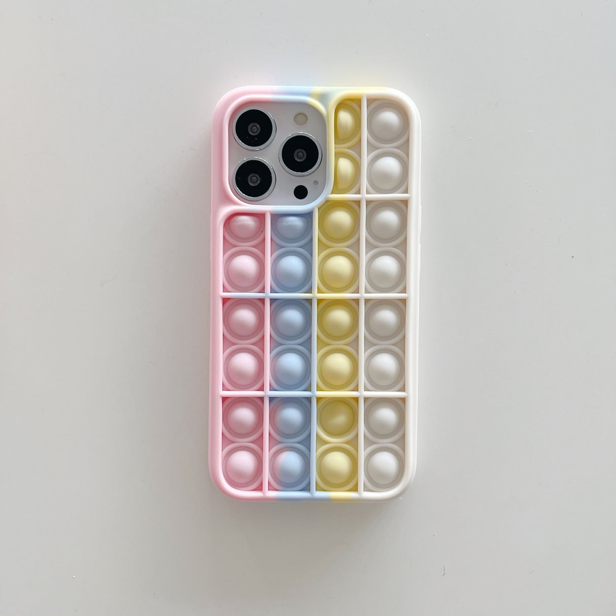 Husa de protectie Vivimall Pop It compatibila cu Apple iPhone 13 Pro Max,Model 5,Multicolor - vivimall.ro
