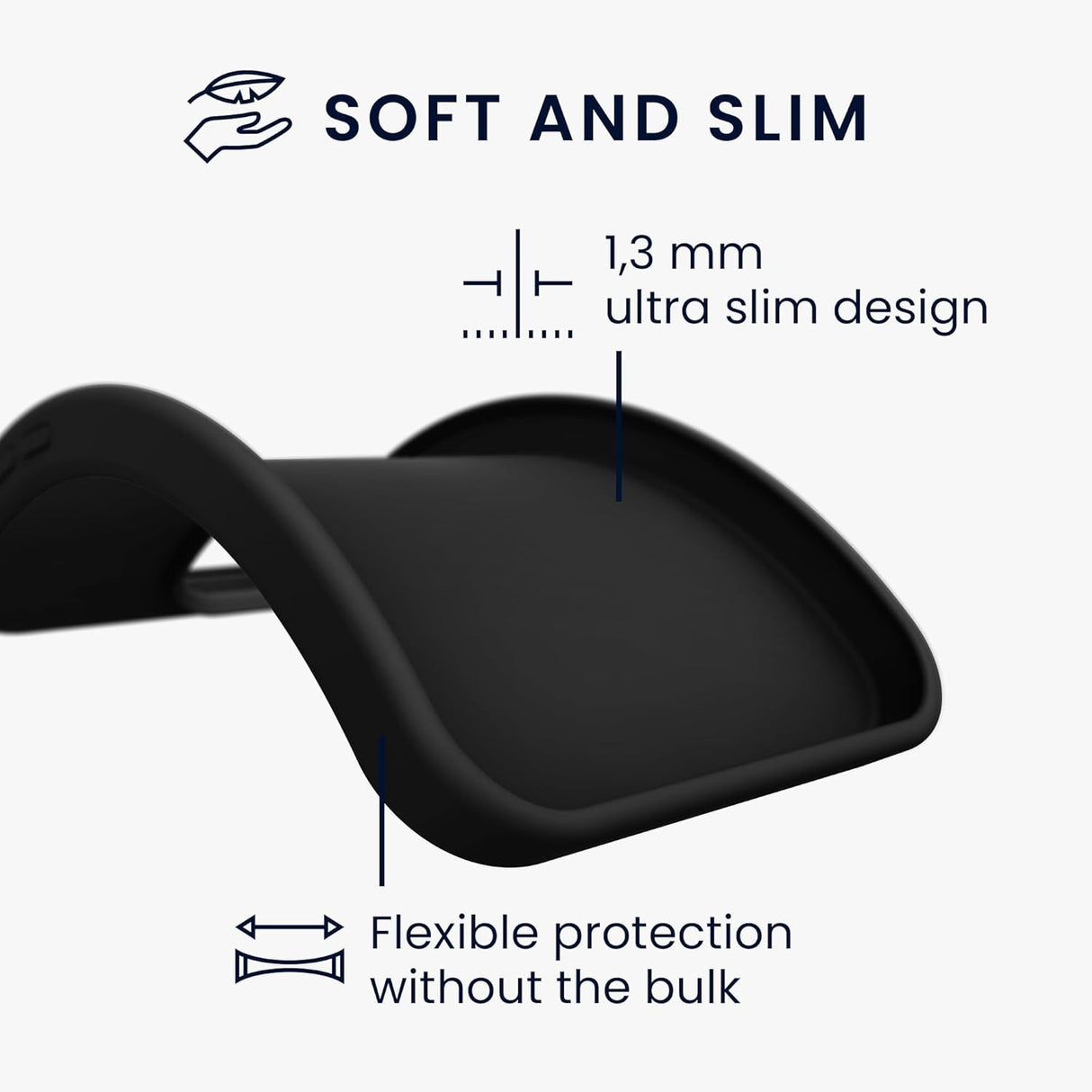 Husa de Protectie Matte TPU, Vivimall, pentru Xiaomi Redmi 13C, Protectie Camera, Antisoc, Antizgariere, Antialunecare, Acoperire Completa, Negru - vivimall.ro