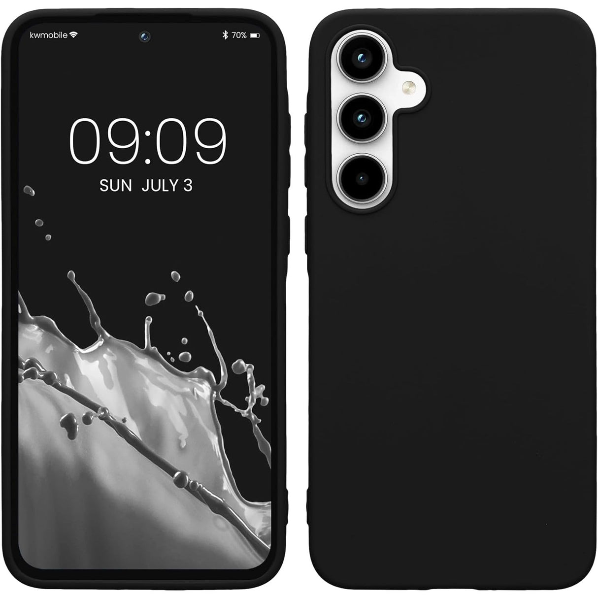Husa de Protectie Matte TPU, Vivimall, pentru Xiaomi Redmi 13C, Protectie Camera, Antisoc, Antizgariere, Antialunecare, Acoperire Completa, Negru - vivimall.ro