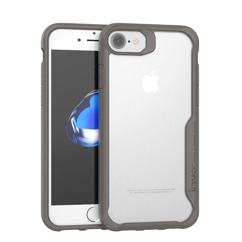 Husa de protectie pentru Apple iPhone 6/7/8 Ipaky Survival TPU Negru - vivimall.ro