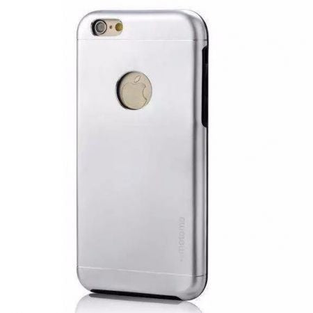 Husa de protectie pentru Apple iPhone 6 Plus/6S Plus Motomo V2 Argintiu - vivimall.ro