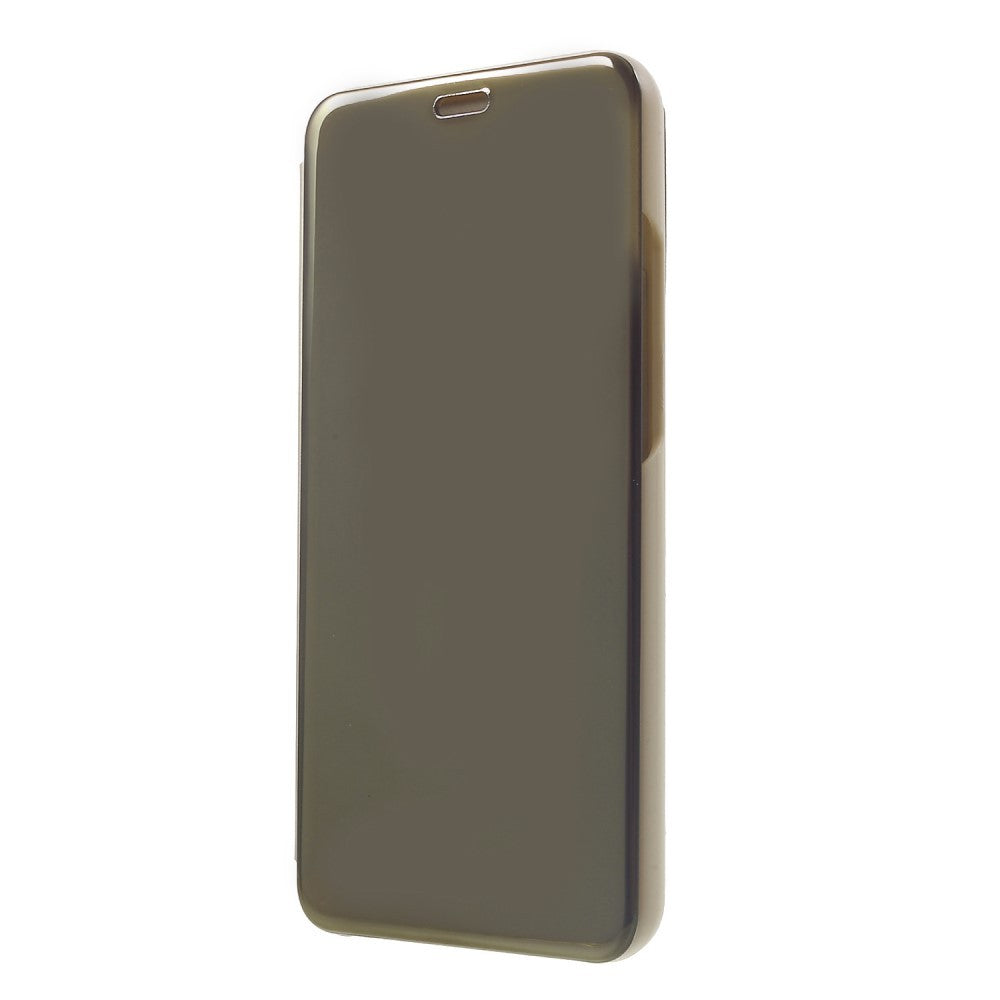 Husa de protectie pentru Huawei P Smart Flip Cover Oglinda Auriu - vivimall.ro