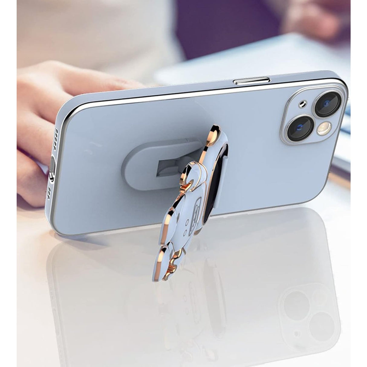 Decupaje precise husă TPU 2in1 iPhone 14, acces porturi și butoane laterale