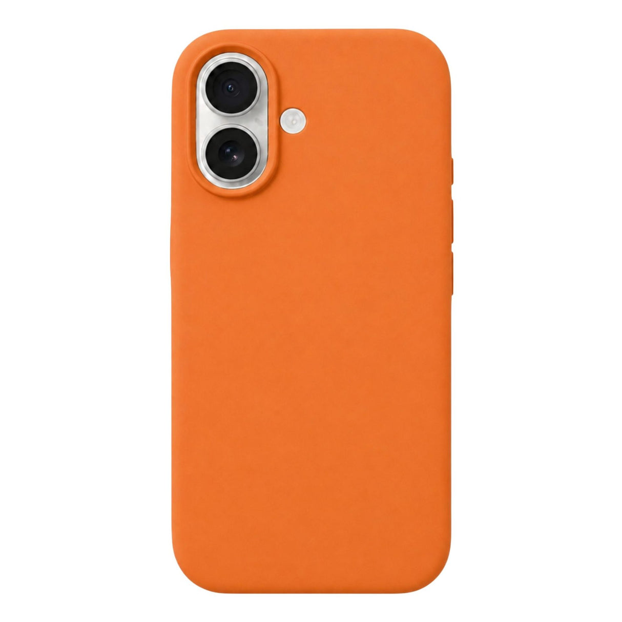 Husa de Protectie Telefon, Flippy, Compatibila cu iPhone 16 Plus, Silicon Premium Antisoc, Anti-Zgirieturi, MagSafe, Acces Camera Control, Protectie 360, Interior Microfibra, Portocaliu