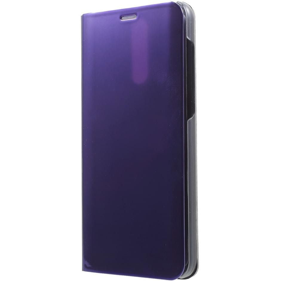 Husa Tip Carte, Flippy, Compatibila cu Huawei Mate 10 Lite, Flip Cover Oglinda, Violet - vivimall.ro