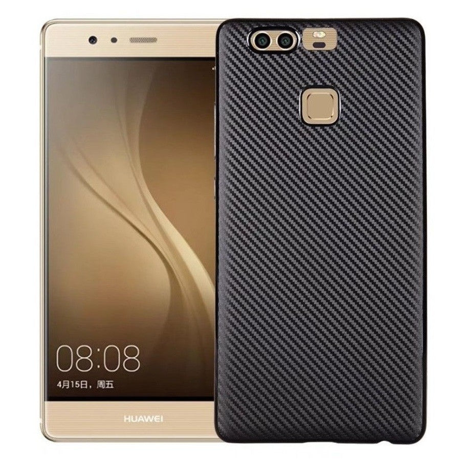 Husa Huawei P10 Plus i-Zore Carbon Fiber Negru - vivimall.ro
