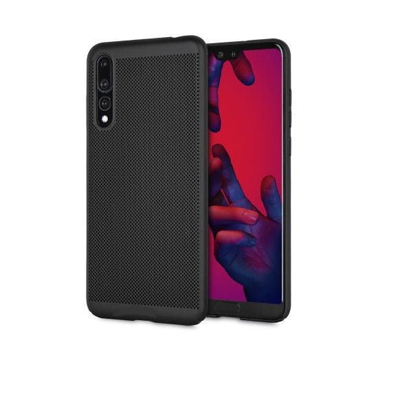 Husa Huawei P20 Lite Ultra Slim cu aerisire Negru - vivimall.ro