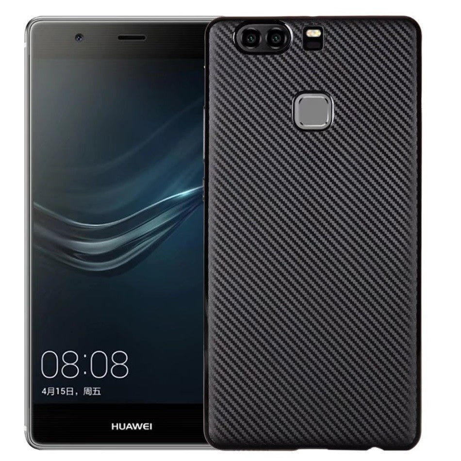 Husa Huawei P9 Plus i-Zore Carbon Fiber Negru - vivimall.ro