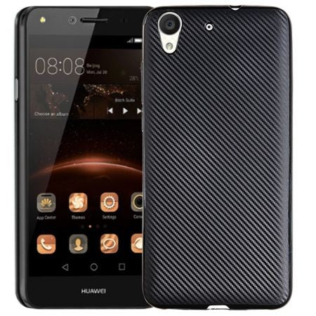Husa Huawei Y5 II i-Zore Carbon Fiber Negru - vivimall.ro