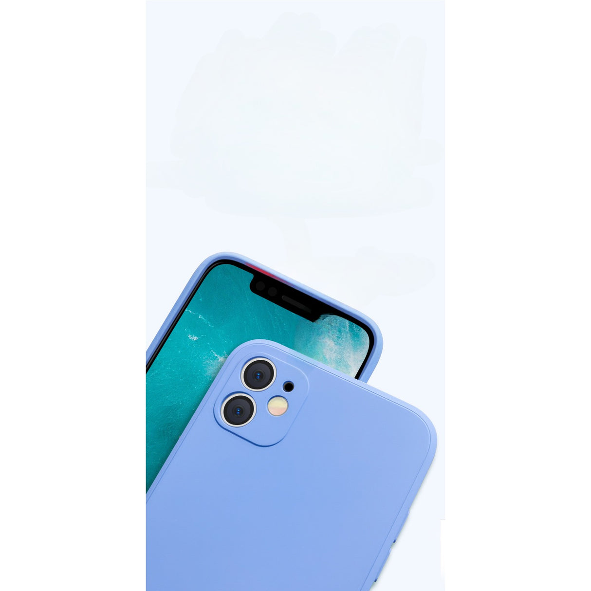 Husa pentru Apple iPhone 14 Plus Flippy, Liquid Silicone, cu Microfibra pe interior, Protectie Antisoc, Lilac Purple( Mov) - vivimall.ro