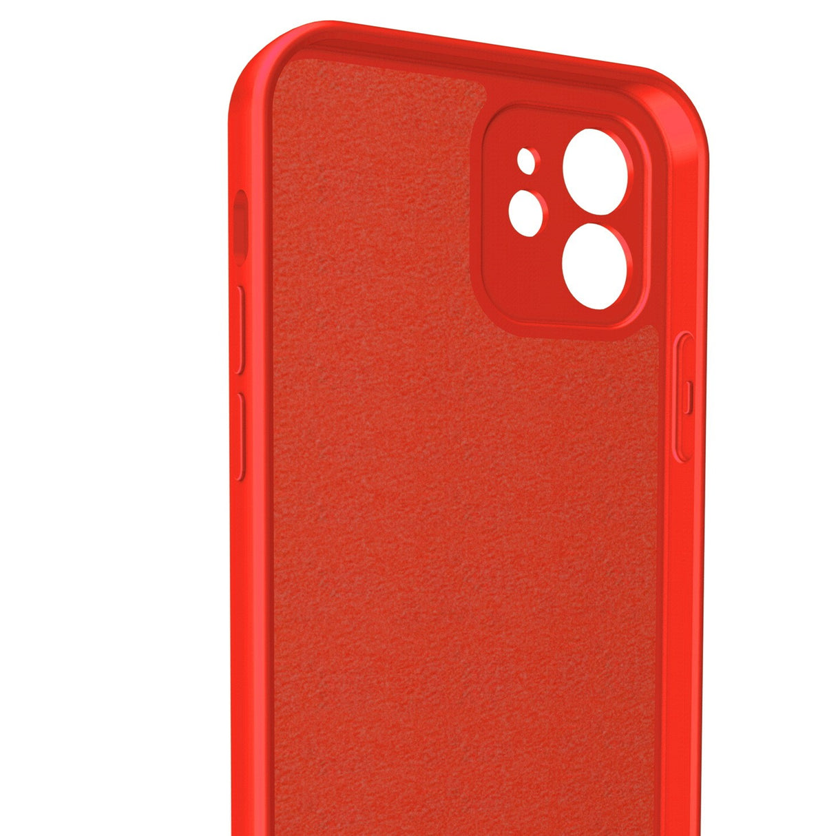 Husa pentru Samsung Galaxy S22 Plus, Flippy, Liquid Silicone, cu Microfibra pe interior, Protectie Antisoc, Rosu - vivimall.ro