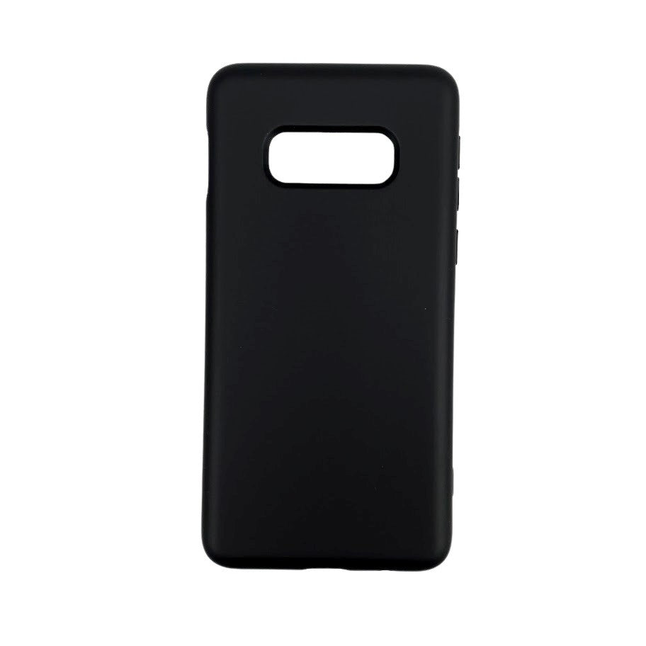 Husa protectie compatibila cu Samsung Galaxy S10E Liquid Silicone Case Negru - vivimall.ro