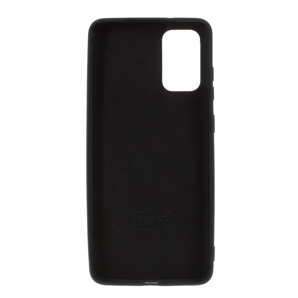 Husa protectie compatibila cu Samsung S20 Plus Liquid Silicone Case Negru - vivimall.ro