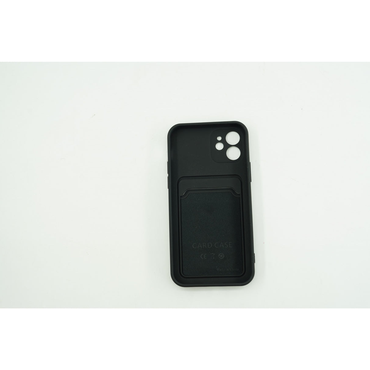 Husa protectie cu suport card compatibila cu Samsung A72 Negru - vivimall.ro