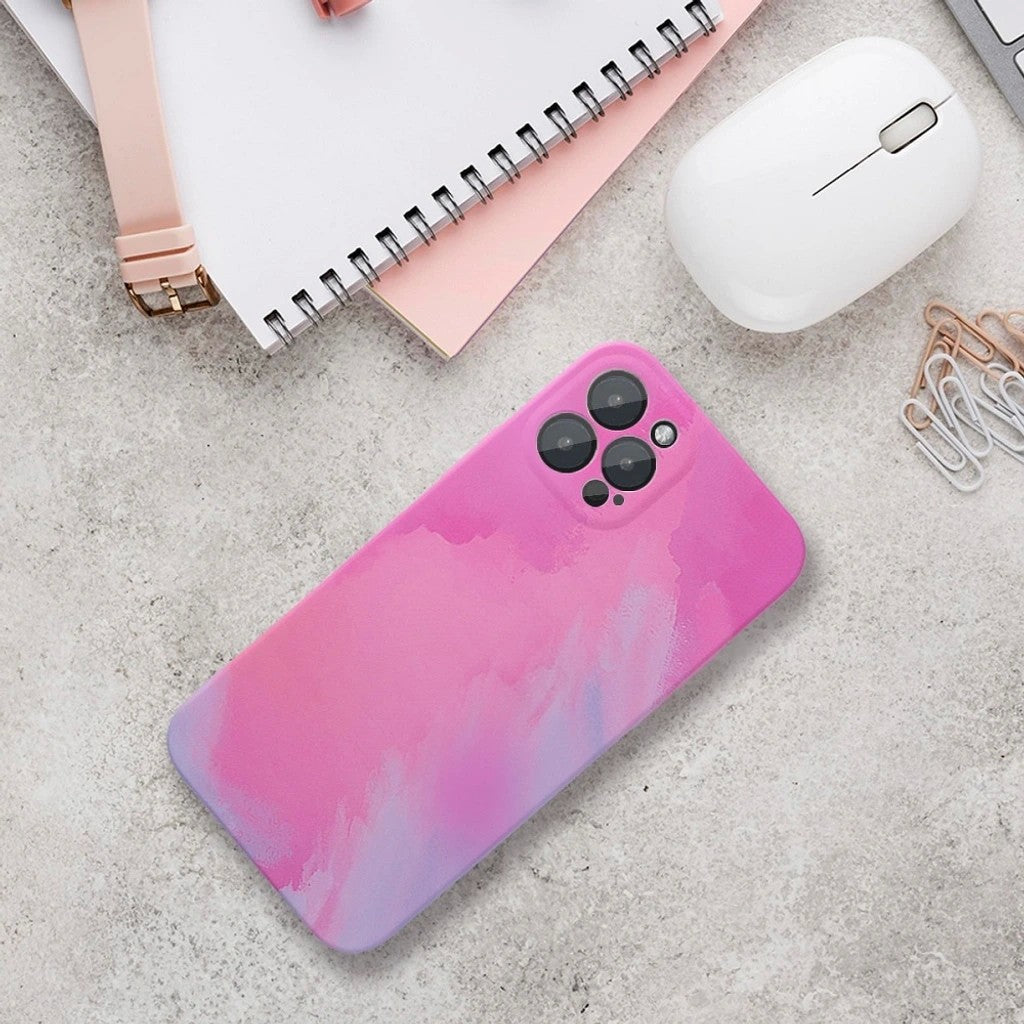 Husa protectie Flippy compatibila cu Apple iPhone 11 Pro Max Tpu Ombre, Roz - vivimall.ro