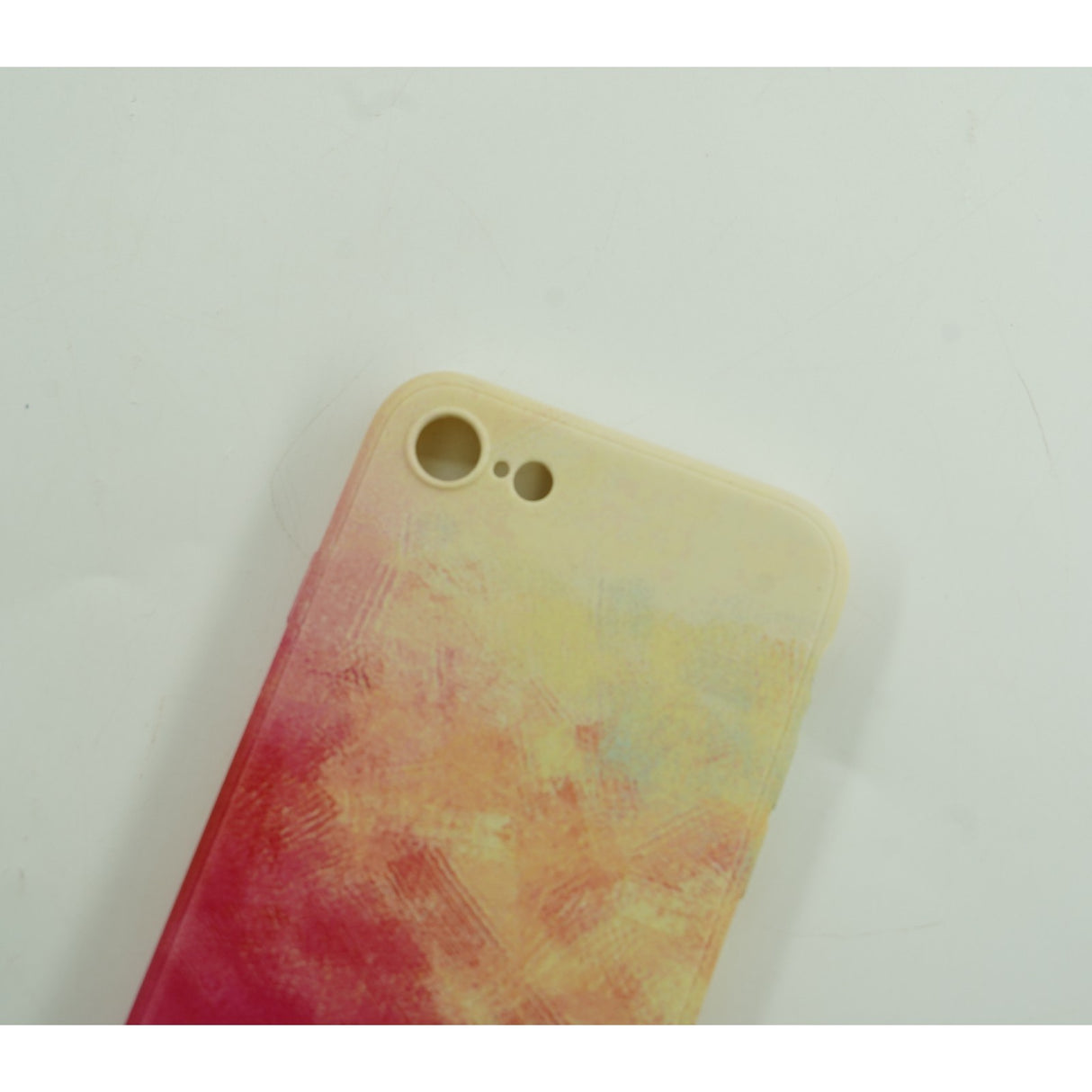 Husa protectie Flippy compatibila cu Apple iPhone 12 Pro Max Tpu Ombre, Roz/Galben - vivimall.ro