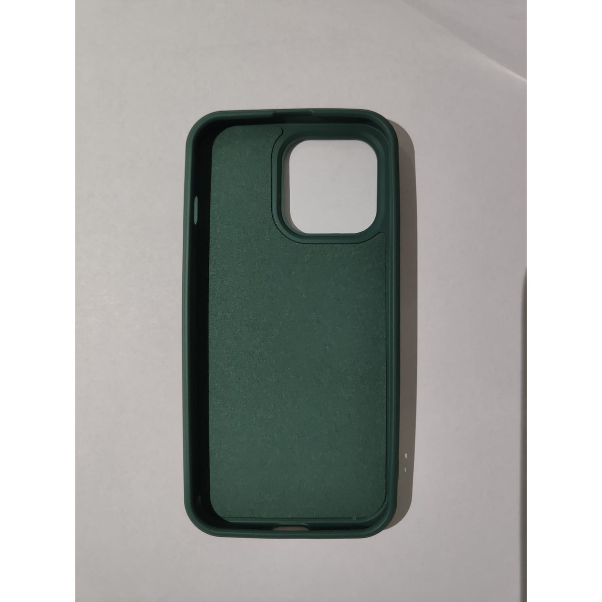 Husa protectie Flippy compatibila cu Apple iPhone 13 Pro Liquid Silicone Ring cu suport rotativ Verde - vivimall.ro