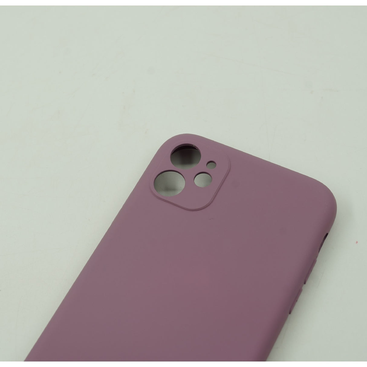 Husa protectie Flippy compatibila cu Apple iPhone 13 Pro Max Liquid Silicone Mov - vivimall.ro