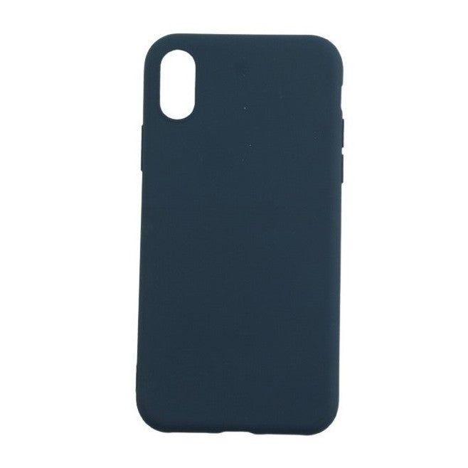 Husa protectie Flippy compatibila cu Apple iPhone X/XS Matte Tpu Albastru inchis - vivimall.ro