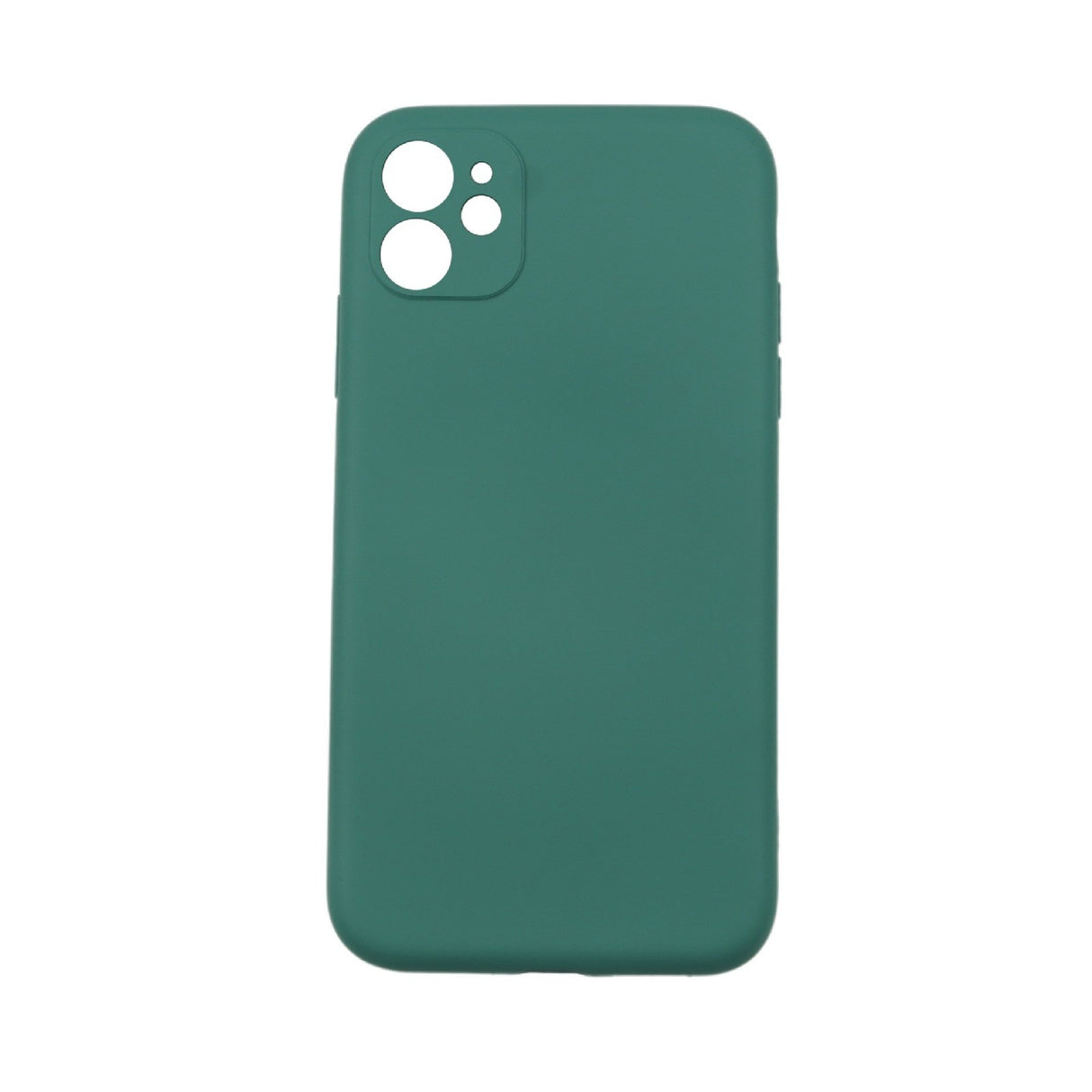 Husa protectie Flippy compatibila cu Apple iPhone 11 Liquid Silicone Verde - vivimall.ro