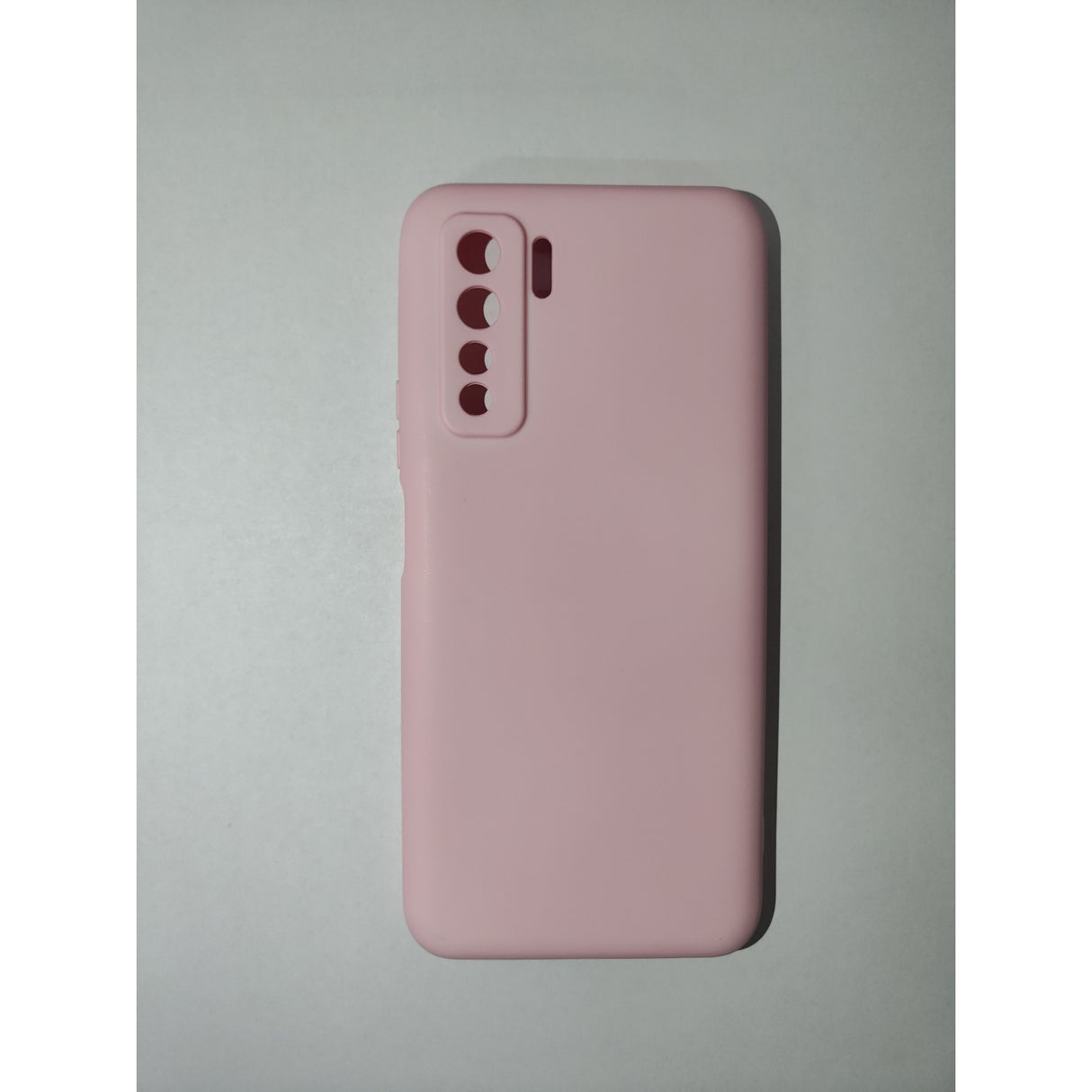 Husa protectie Flippy compatibila cu Huawei P40 Lite 5G Liquid Silicone Case Roz - vivimall.ro