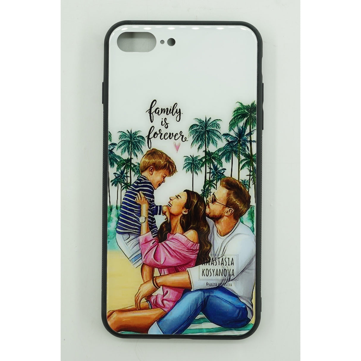Husa protectie, Flippy, compatibila cu Samsung A52 print Family is Forever Multicolor - vivimall.ro