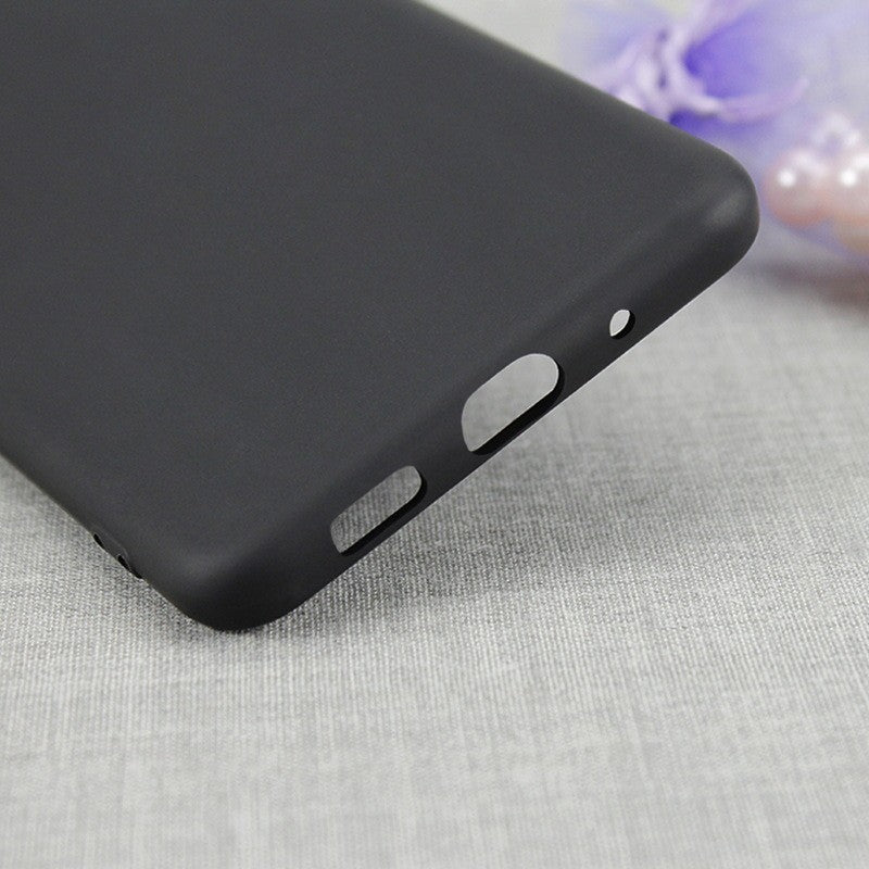 Husa protectie Flippy compatibila cu Samsung Galaxy A51 4G Liquid Silicone Case Negru - vivimall.ro