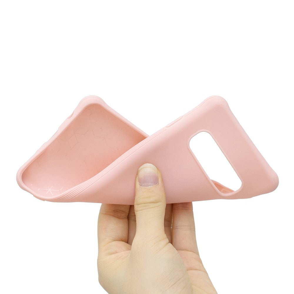 Husa protectie Flippy compatibila cu Samsung Galaxy S10 Plus Matte Tpu Roz - vivimall.ro