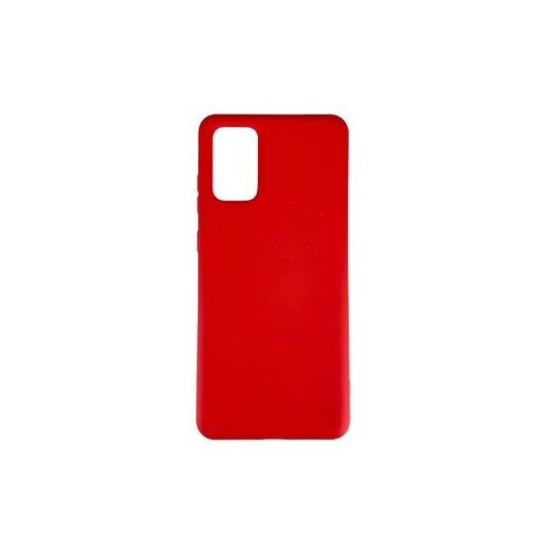 Husa protectie Flippy compatibila cu Samsung Galaxy S21 Ultra Liquid Silicone Case Rosu - vivimall.ro