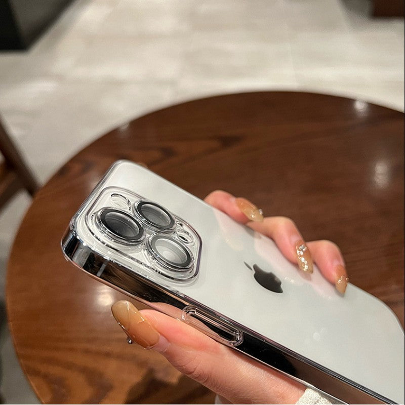 Husa protectie Flippy pentru Apple iPhone 11, MagSafe Silicone, Protectie si folie camera inclusa, protectie camera, Transparent - vivimall.ro