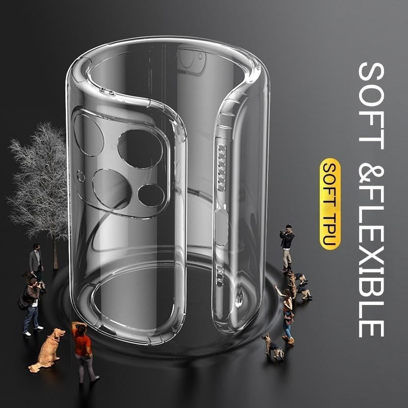 Husa de Protectie, Flippy, Protect Plus, pentru Apple iPhone 14 Pro, Transparenta - vivimall.ro