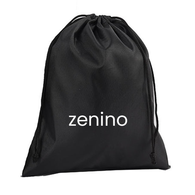 Husa Sac Pentru Pantofi, Husa Din Poliester Pentru Haine Incaltaminte, Lucruri In Calatorie, Inchidere Cu Snur, 30 X 20 Cm 80 G Negru - vivimall.ro