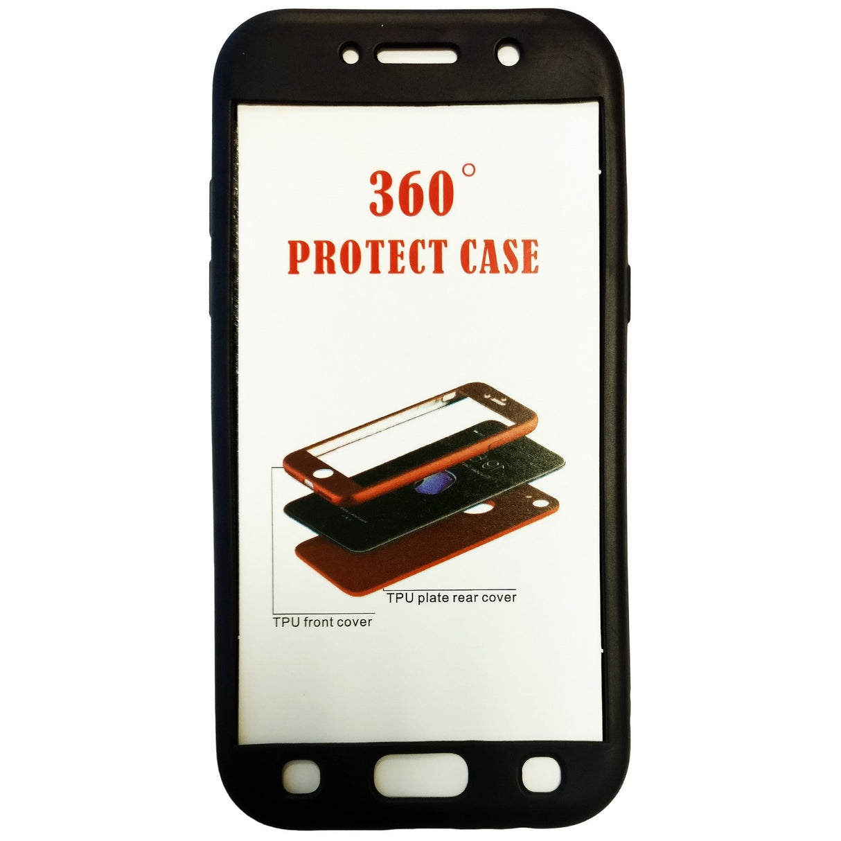 Husa Samsung Galaxy A5 2017 Full Silicone Negru - vivimall.ro