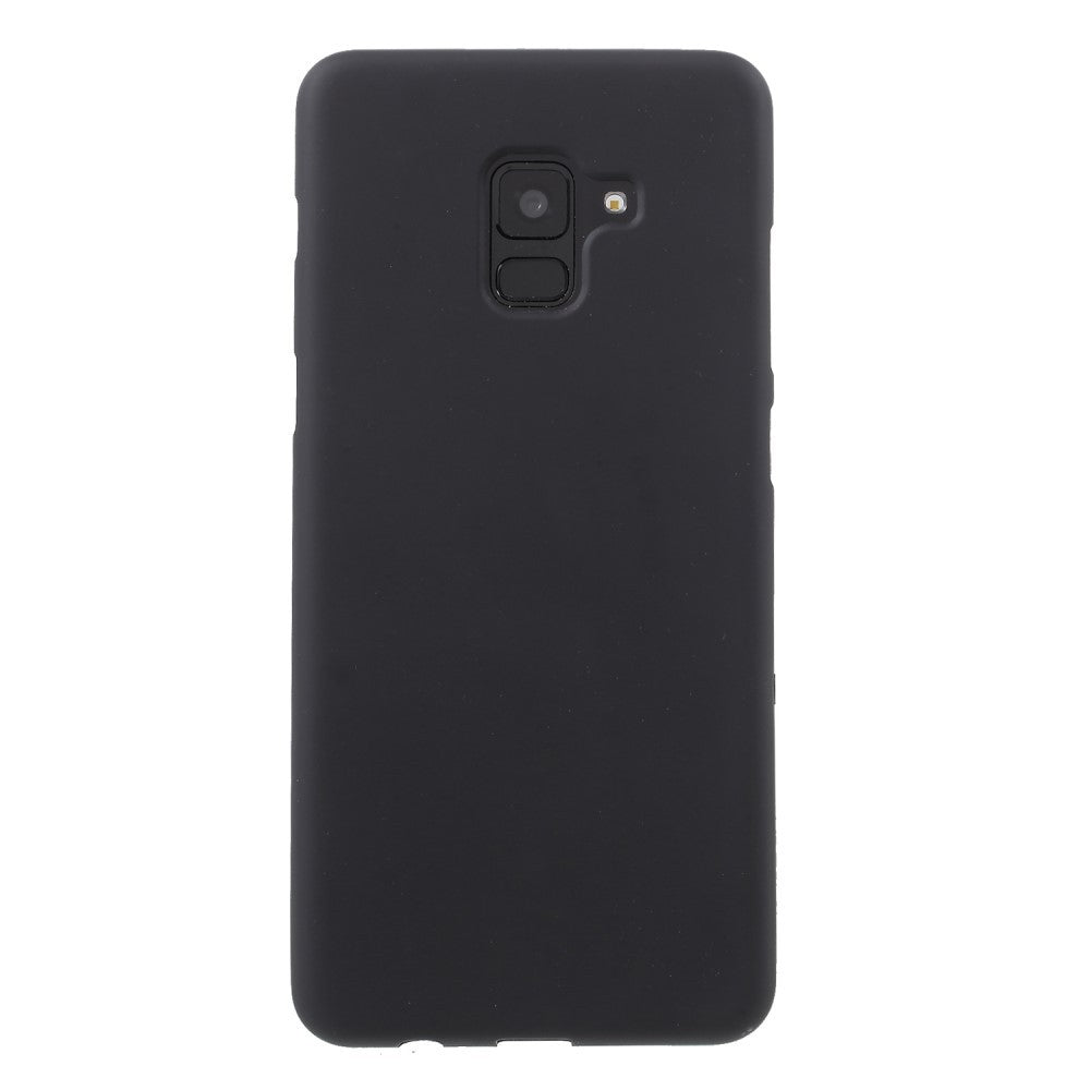 Husa Samsung Galaxy A8 2018 Matte Tpu Negru Mat - vivimall.ro
