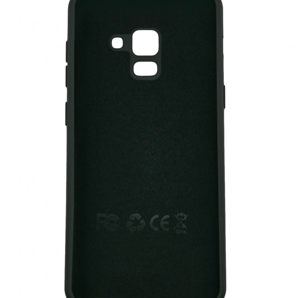Husa Samsung Galaxy A8 2018 Silicon Negru - vivimall.ro