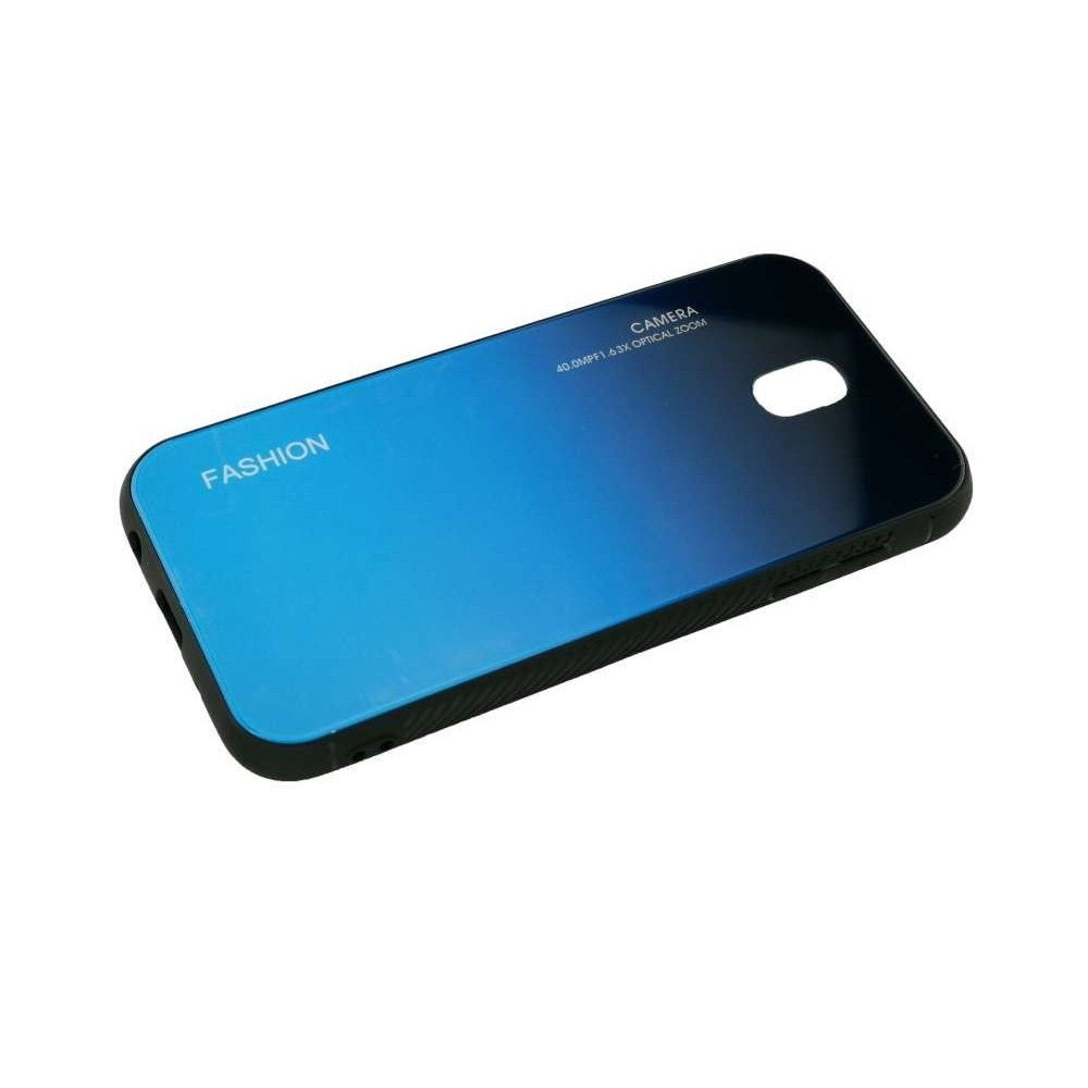 Husa Samsung Galaxy J7 2017 Hybrid Back Degrade, Albastru - vivimall.ro