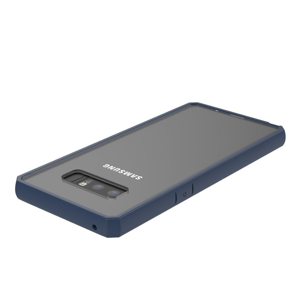 Husa Samsung Galaxy Note 8 shockproof acrylic Albastru - vivimall.ro
